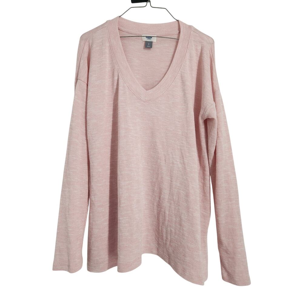 Old Navy Pink Long Sleeve Top Womens Size Small S